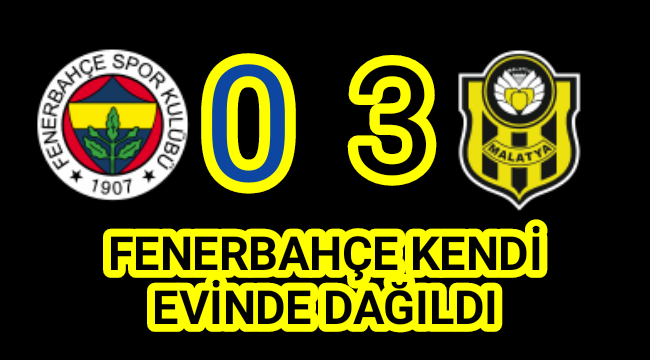 Fenerbahçe Kendi Evinde Yenildi