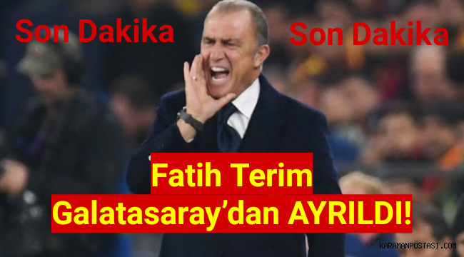 Mustafa Cengiz Fatih Terim'i kovdu! İstifa sinyali veren Fatih Terim Galatasaray'dan ayrıldı!
