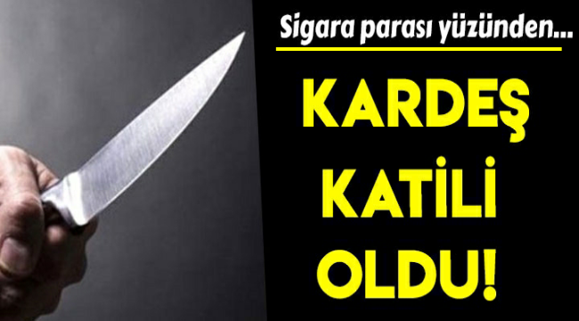 Sigara Parası İçin Özkardeşini Öldürdü
