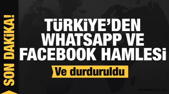 VE SON NOKTA KONULDU...WhatsApp Verilerinin Paylaşılması Zorunluluğunu Durdurdu