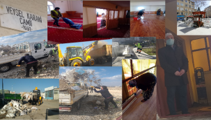 Karaman Belediye Ekiplerinin Gece Gündüz Devam Ettiği Temizlik Çalışmasından Vatandaşlar Memnun