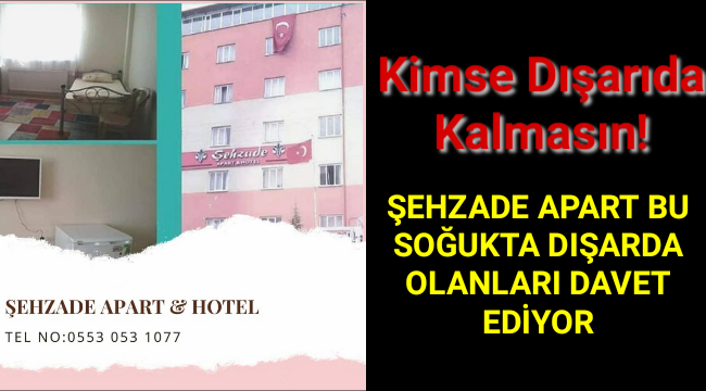 Karaman'da Örnek Davranış, Şehzade Apart