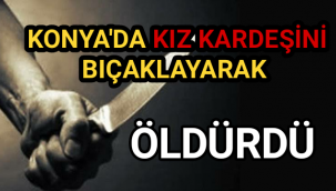 15 Yaşındaki Kız Kardeşini Bıçaklayarak Öldürdü