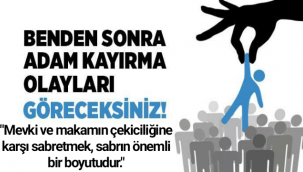 Adam kayırma (iltimas) ile ilgili hadisi şerifler...