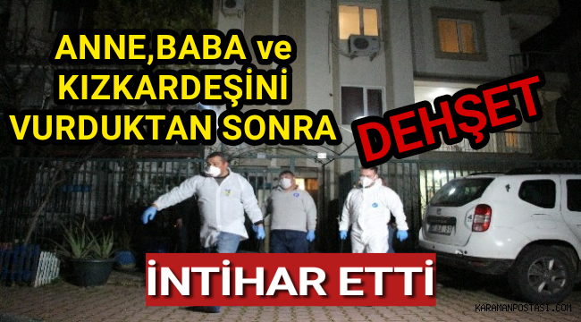 Aynı Aileden 4 Kişi Yaşamını Yitirdi