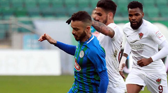 Çaykur Rizespor - Atakaş Hatayspor: 1-0