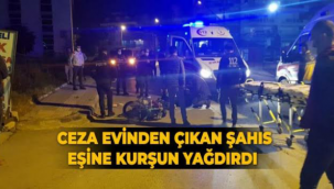Cezaevinden İzinli Çıktı,Boşanma Aşamasındaki Eşine Kurşun Yağdırdı