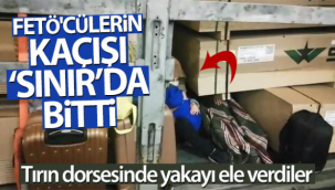 Fetö firarisi çift yurt dışına kaçarken böyle yakalandı
