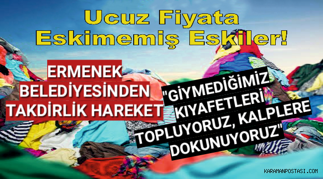 GİYMEDİĞİMİZ KIYAFETLERİ TOPLUYORUZ, KALPLERE DOKUNUYORUZ