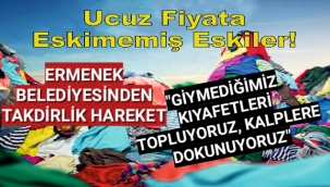 GİYMEDİĞİMİZ KIYAFETLERİ TOPLUYORUZ, KALPLERE DOKUNUYORUZ