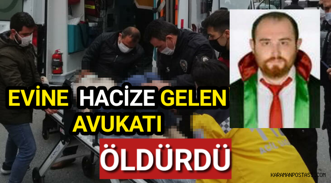 Haciz için gelen avukatı öldürdü