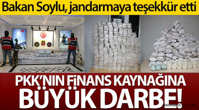 JANDARMADAN pkk'nın finans kaynağına büyük darbe