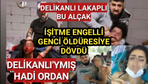 Lakabı DELİKANLI Olan Bu Alçak İşitme Engelli Genci Canlı Yayın Yaparak Öldüresiye Dövdü