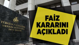 Merkez Bankası Faiz Kararını Açıkladı