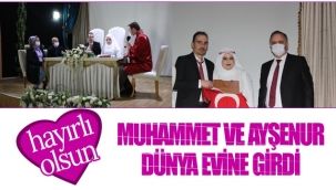 Muhammet ve Ayşenur Çomak Dünya Evine Girdiler