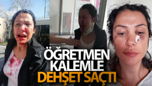 Öğretmen kalemle dehşet saçtı