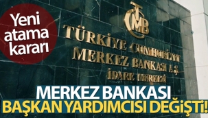TCMB Başkan Yardımcısı Mustafa Duman oldu