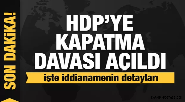 Yargıtay, HDP'nin kapatılması istemiyle AYM'de dava açtı