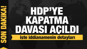 Yargıtay, HDP'nin kapatılması istemiyle AYM'de dava açtı
