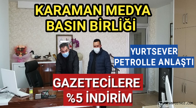 YURTSEVER PETROL MEDYA BASIN BİRLİGİ İLE ANLAŞTI