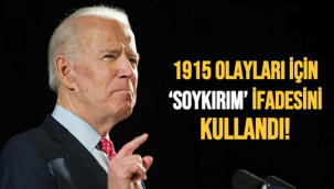 ABD Başkanı Biden 1915 olayları için ‘soykırım’ dedi