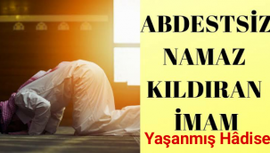 ABDESTSİZ NAMAZ KILDIRAN İMAM....İBRETLİK
