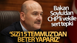 İçişleri Bakanı Soylu'dan CHP Grup Başkanvekili Altay'ya tepki