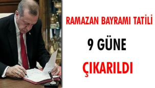 İdari izin kararı… Ramazan Bayramı tatili 9 gün oldu