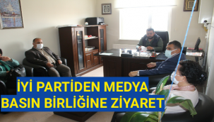 İYİ PARTİ'DEN MEDYA BASIN BİRLİĞİNE ZİYARET