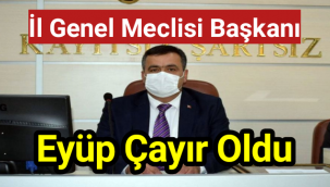 Karaman İl Genel Meclisi Başkanı Eyüp Çayır Oldu
