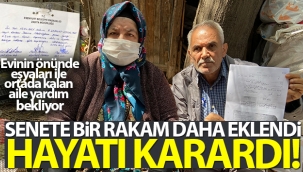 Senete bir rakam daha eklendi, hayatı karardı