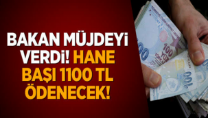 Hane başı 1100 lira kimlere ödenecek? Hane başı 1100 lira başvurusu nereye nasıl yapılır?
