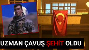 Hastanede tedavi gören Piyade Uzman Çavuş Murat Nar şehit oldu