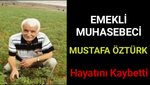 Karaman Esnaflarından Mustafa ÖZTÜRK Hayatını Kaybetti