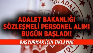 Adalet Bakanlığı personel alımı başladı! Adalet Bakanlığı sözleşmeli personel alımı başvuru ekranı 2021