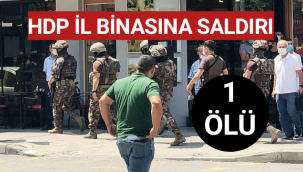 HDP il binasına saldırı: 1 ölü