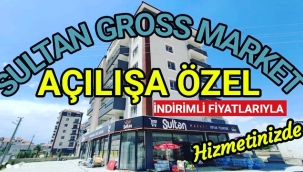 İndirimli Alışverişin Adresi Sultan Gross Market Karaman'da Hizmetinizde