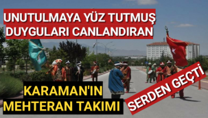 KARAMAN'IN TEK MEHTERAN TAKIMI