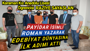 Karaman Necati Yeniel Kız Anadolu İmam Hatip Lisesi Öğrencisinden Büyük Başarı