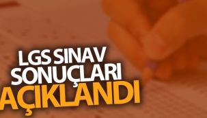 LGS kapsamında merkezi sınav sonuçları açıklandı