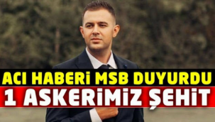 Piyade Uzman Çavuş Samet Şeker Şehit Oldu