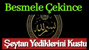 “Besmele Çekince Şeytan Yediklerini Kustu” Hadisi