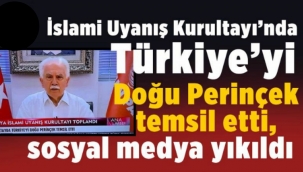 İslami Uyanış Kurultayı'na Türkiye'yi temsilen Doğu Perinçek katıldı