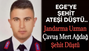 Jandarma Uzman Çavuş Mert Ağdağ şehit düştü