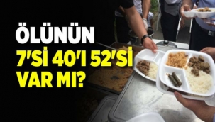 İslam'da Ölünün Ardından Yedisi, Kırkı, Elli İkisi Gibi Uygulamalar Var mı?