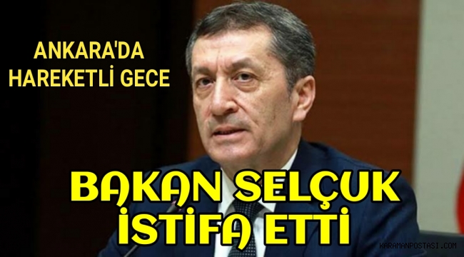 İstifa sonrası Ziya Selçuk’tan ilk açıklama