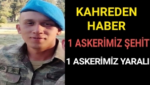 Kahreden Haber 1 Askerimiz Şehit,1 Askerimiz Yaralı