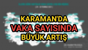 Karaman'da Vaka Sayılarında Büyük Artış
