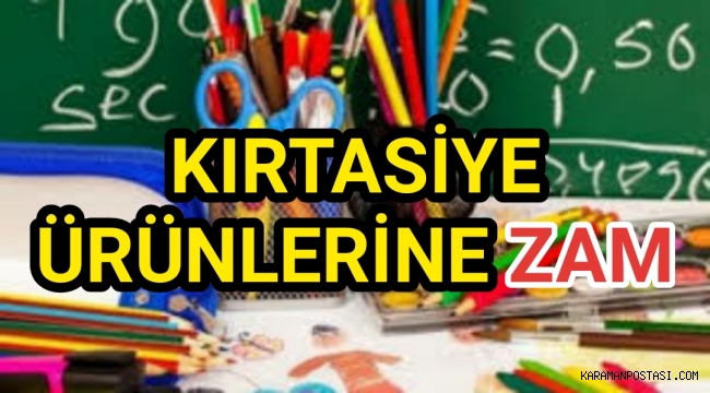 Kırtasiye ürünlerine yüzde 30 zam!