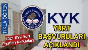 KYK yurt başvuru sonuçları açıklandı! 2021 KYK yurt fiyatları ne kadar?
